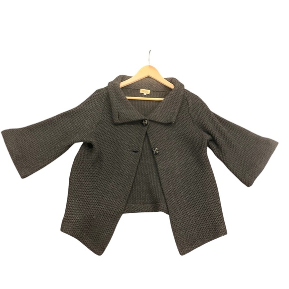 Piko 1988 Jackets & Blazers - Piko 1988 Brown Textured BlazerJacket